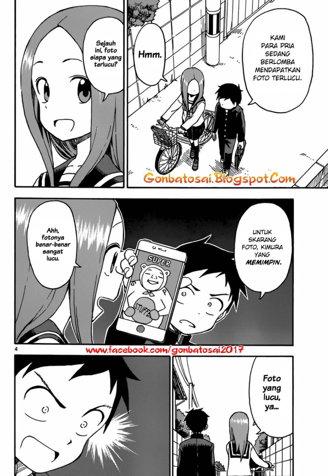 Karakai Jouzu no Takagi-san Chapter 34