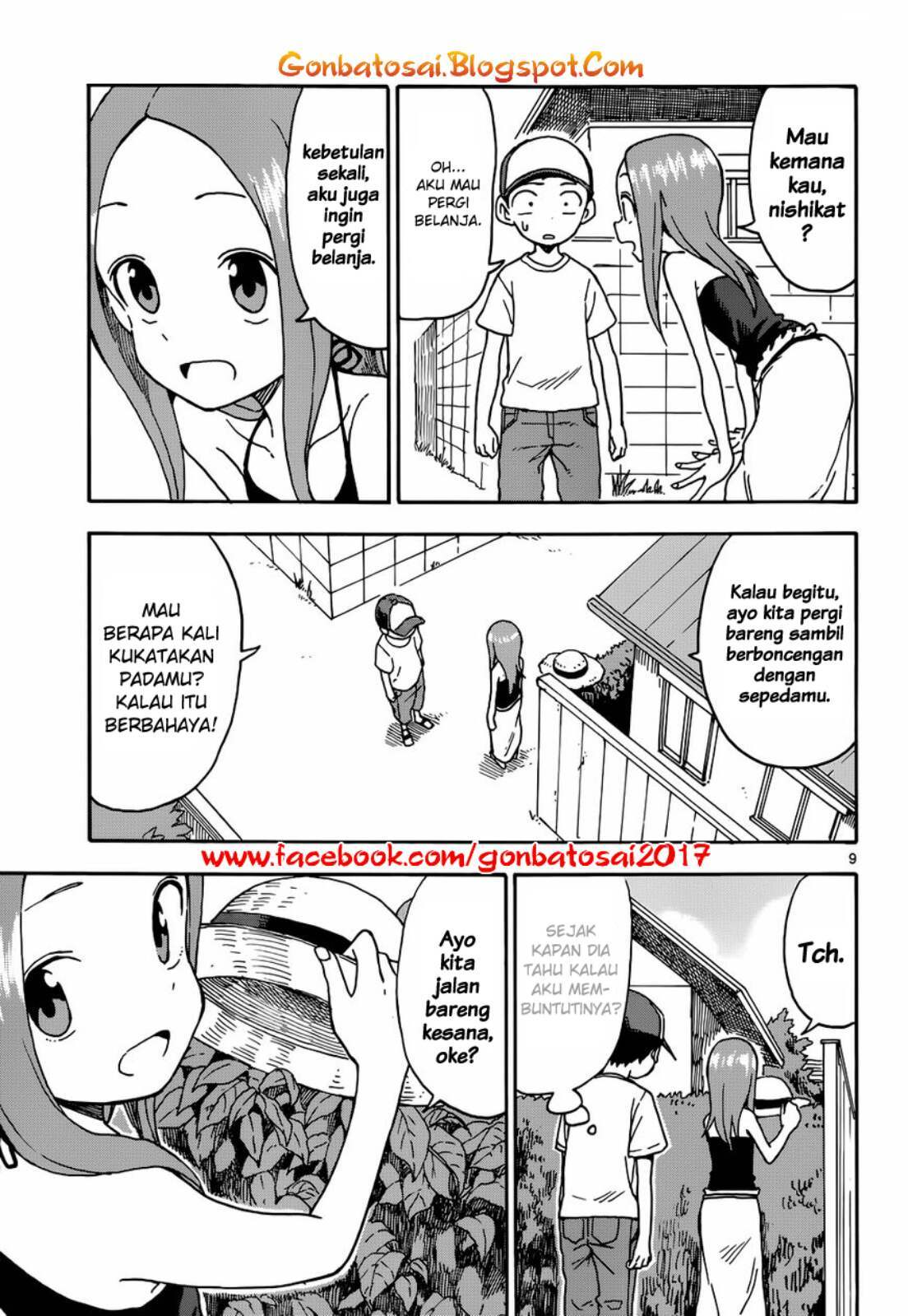 Karakai Jouzu no Takagi-san Chapter 35