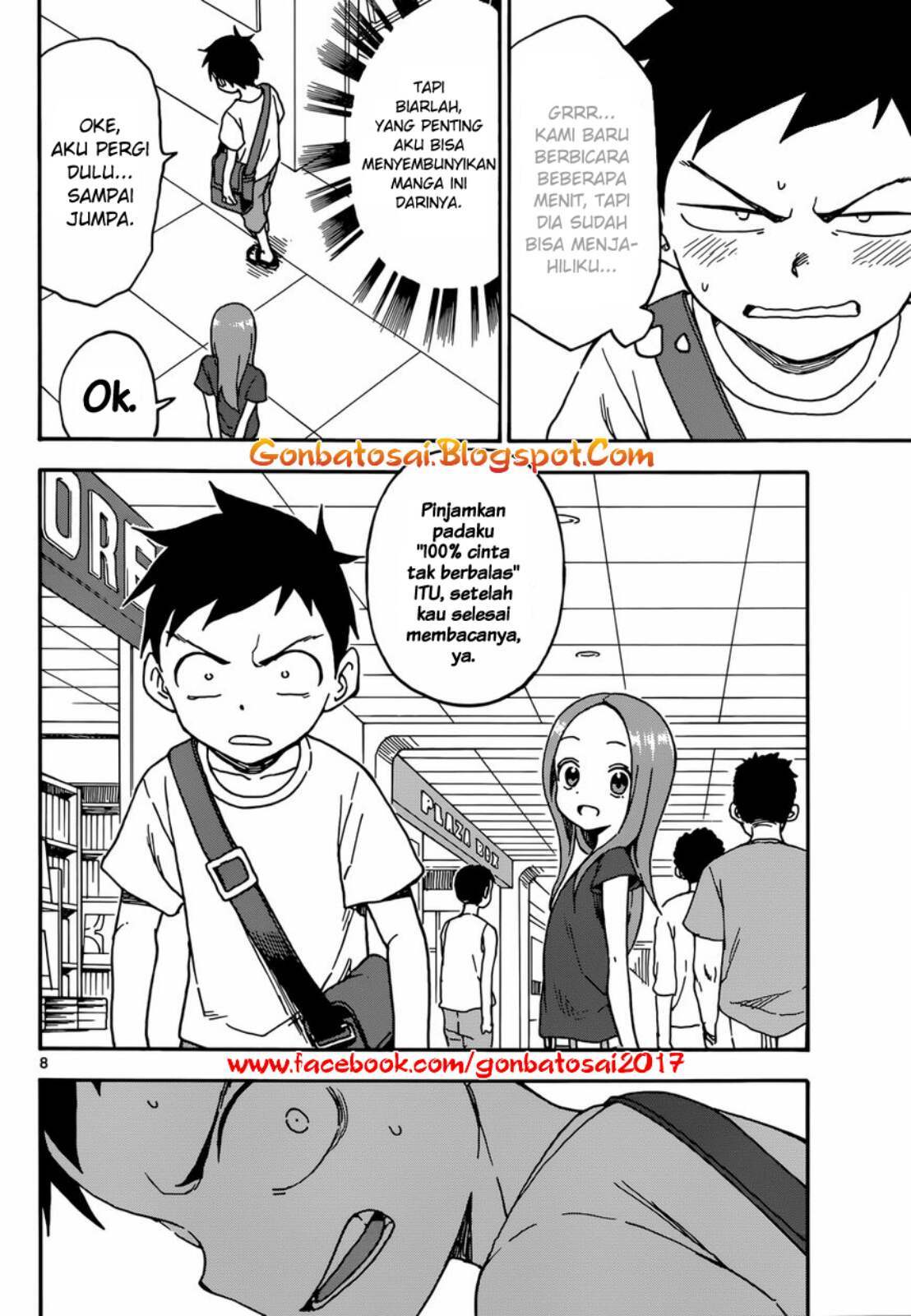 Karakai Jouzu no Takagi-san Chapter 38