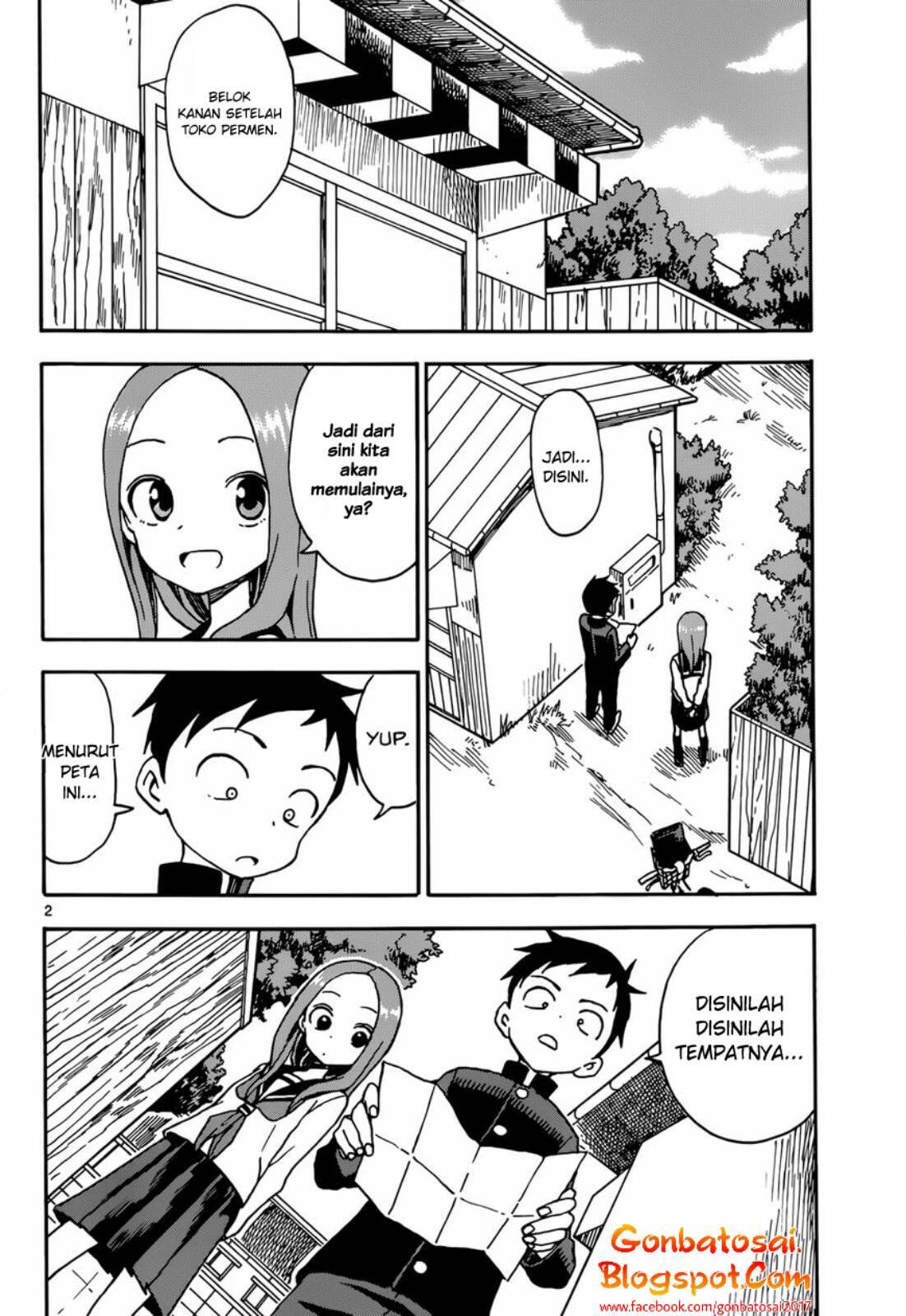 Karakai Jouzu no Takagi-san Chapter 40