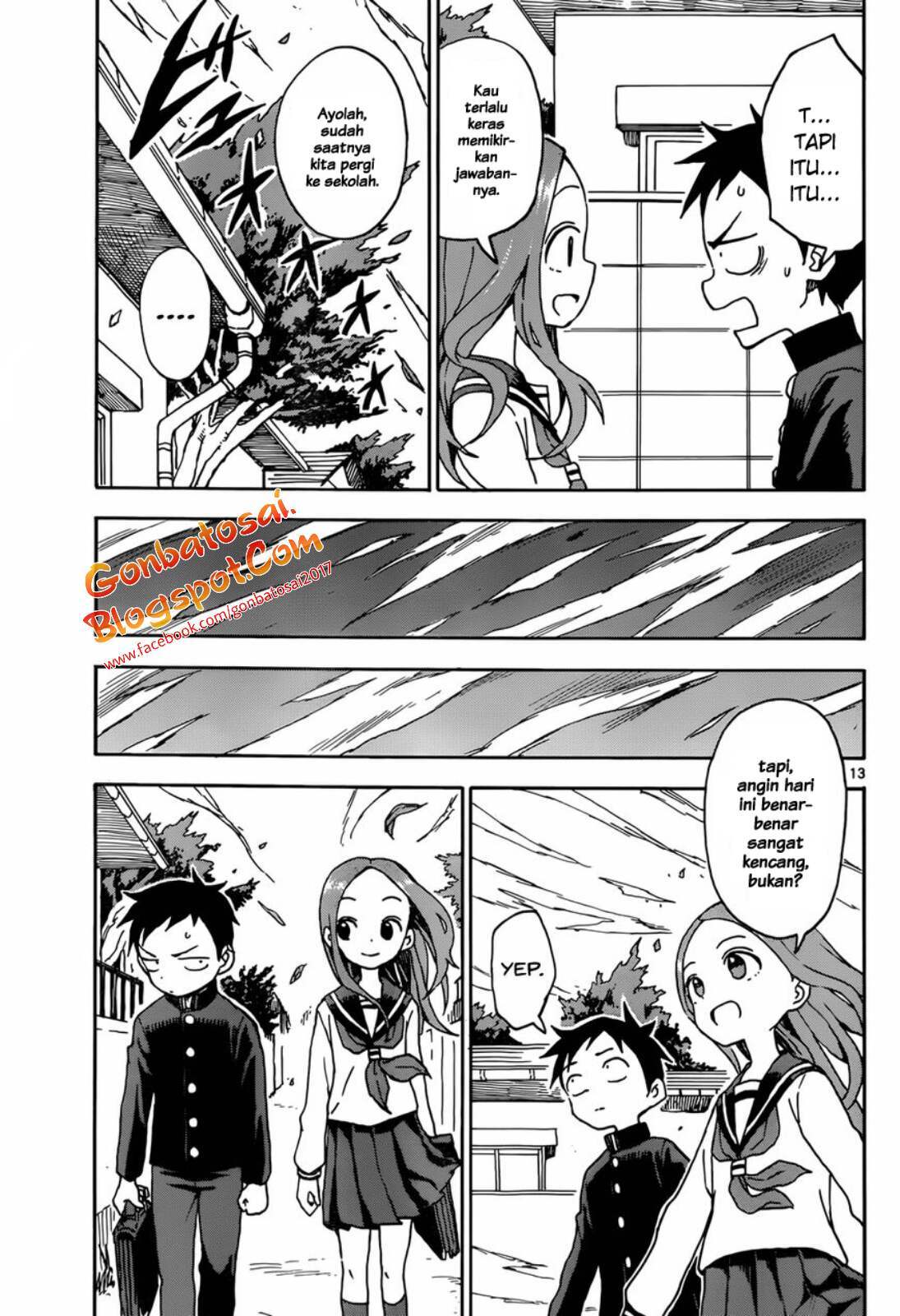 Karakai Jouzu no Takagi-san Chapter 41