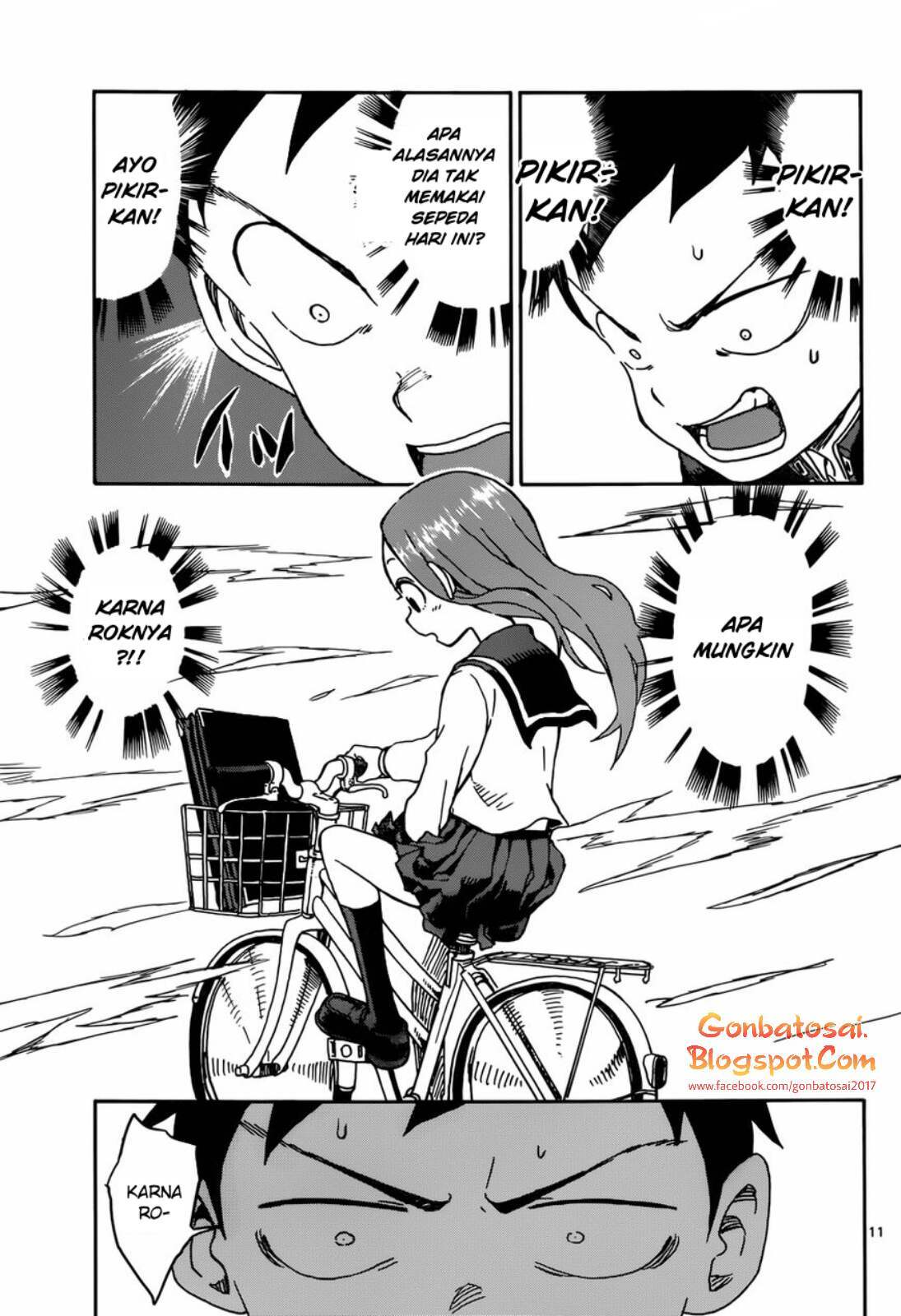 Karakai Jouzu no Takagi-san Chapter 41