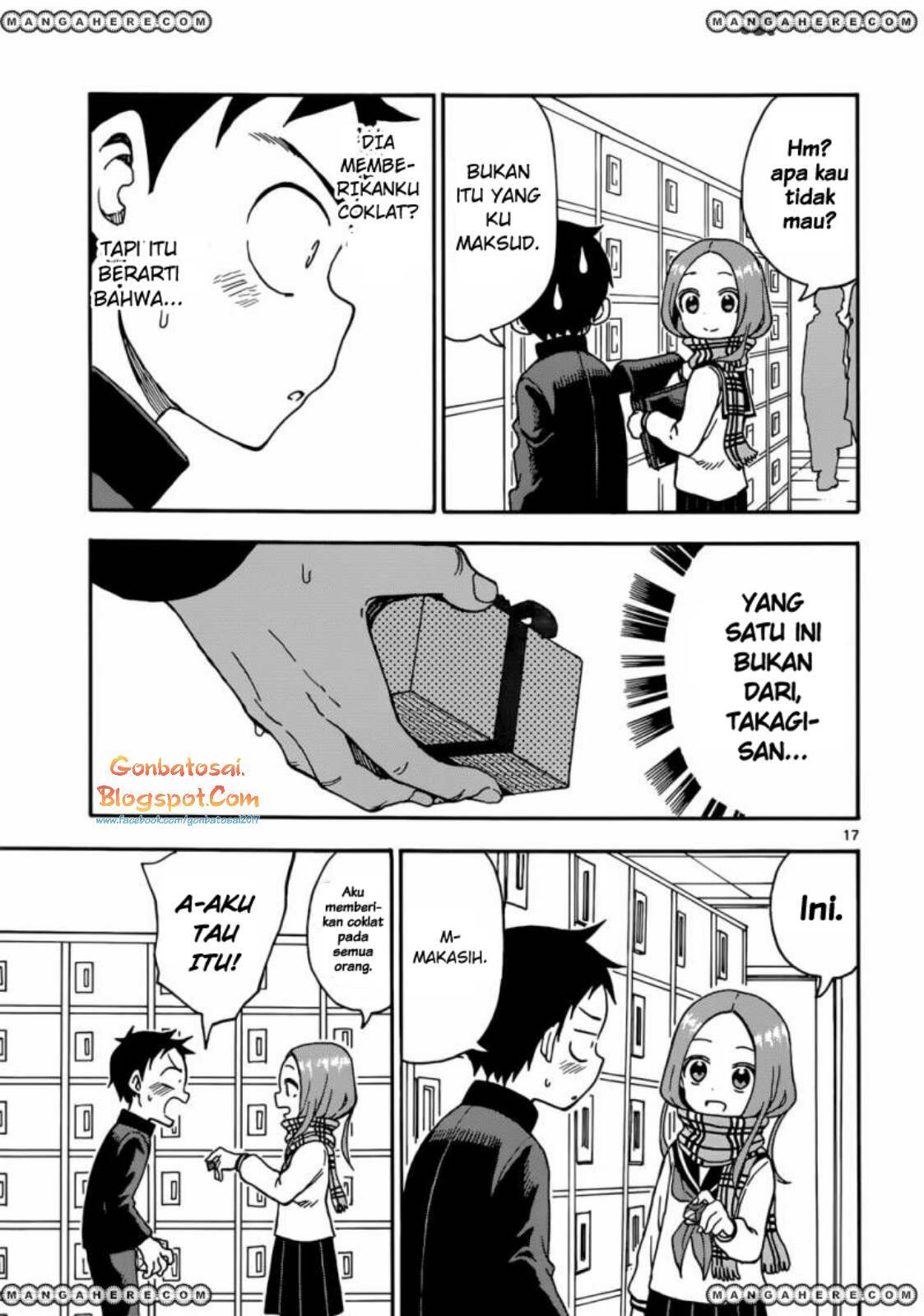 Karakai Jouzu no Takagi-san Chapter 45