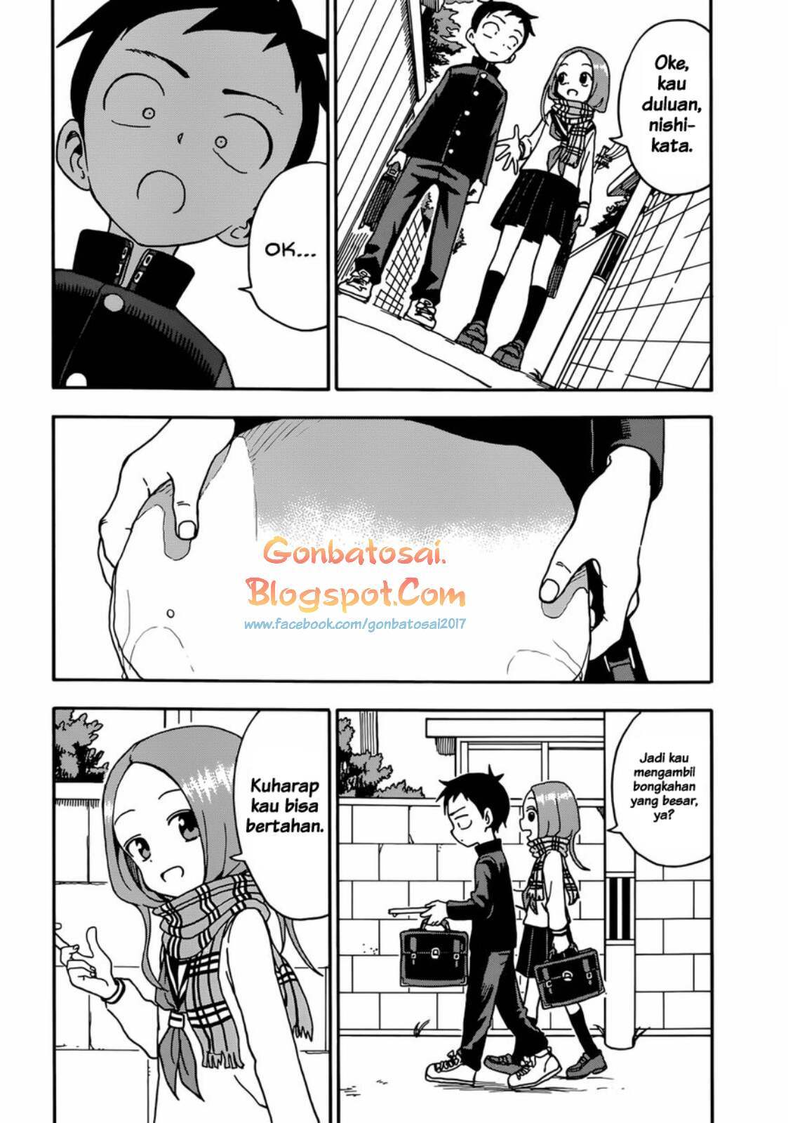 Karakai Jouzu no Takagi-san Chapter 46