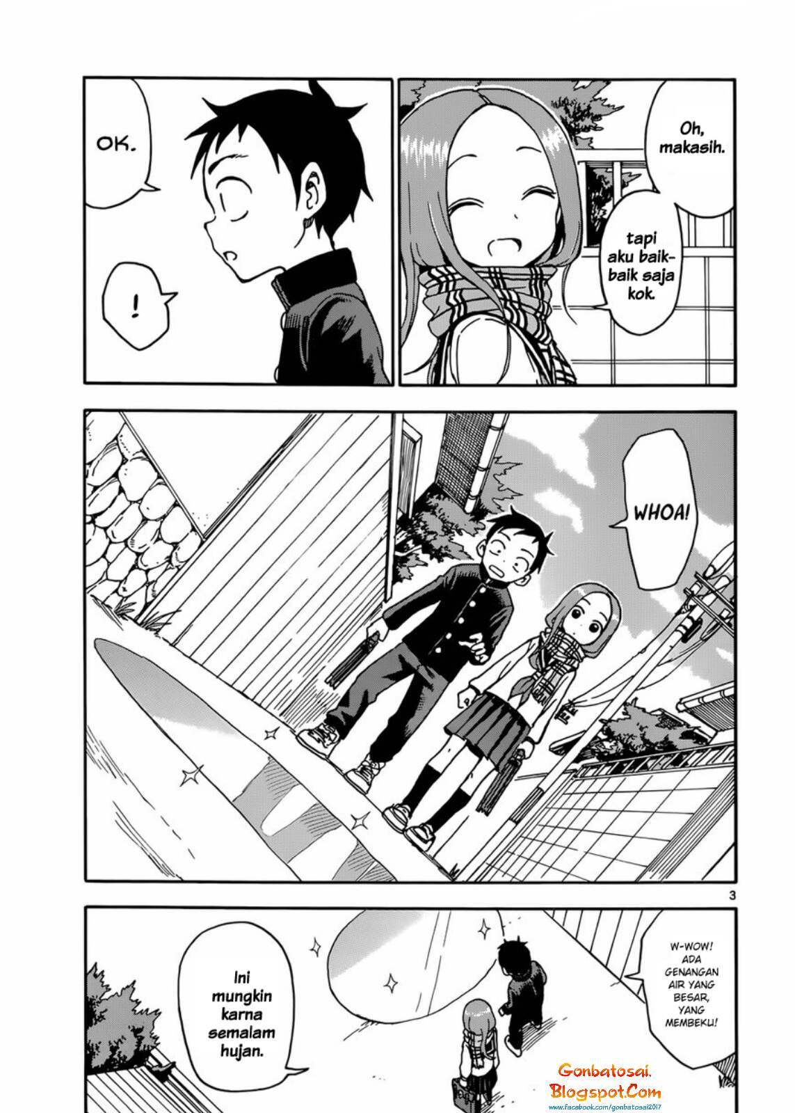 Karakai Jouzu no Takagi-san Chapter 46