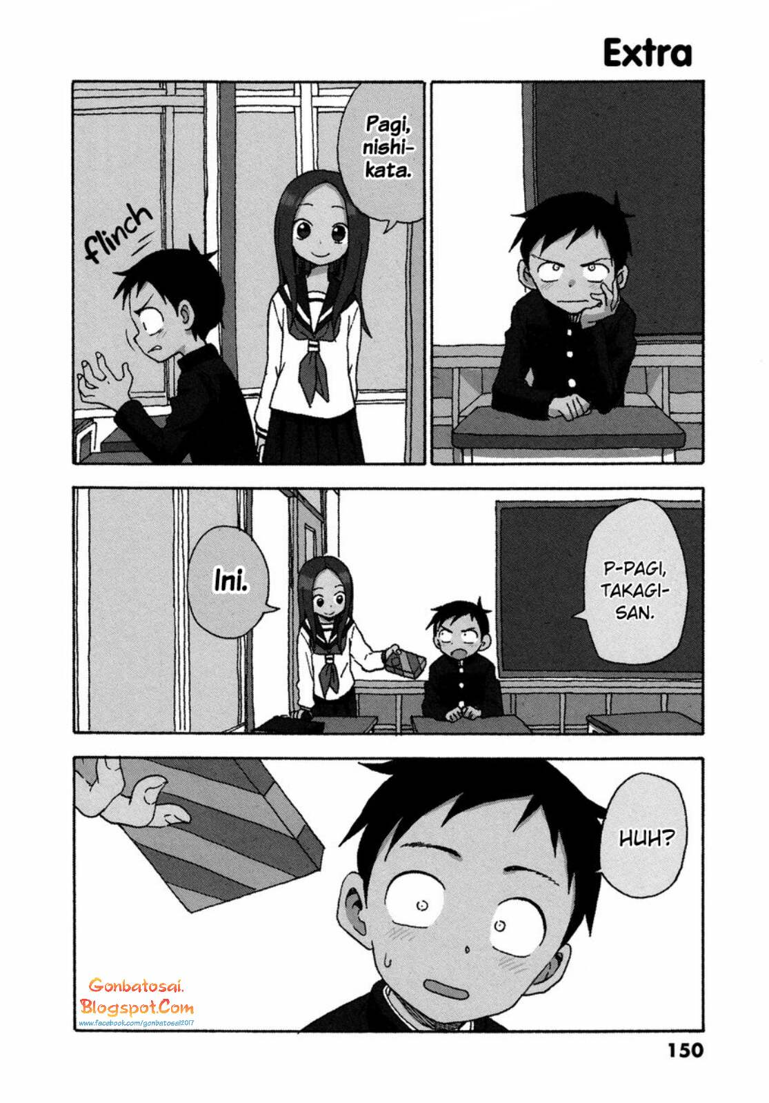 Karakai Jouzu no Takagi-san Chapter 47.5