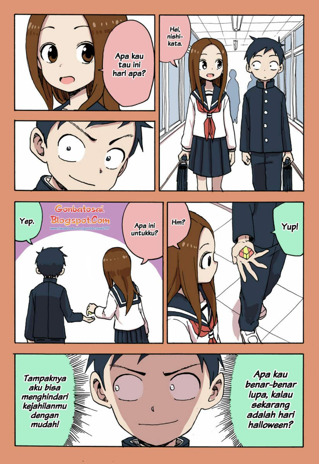 Karakai Jouzu no Takagi-san Chapter 47.5