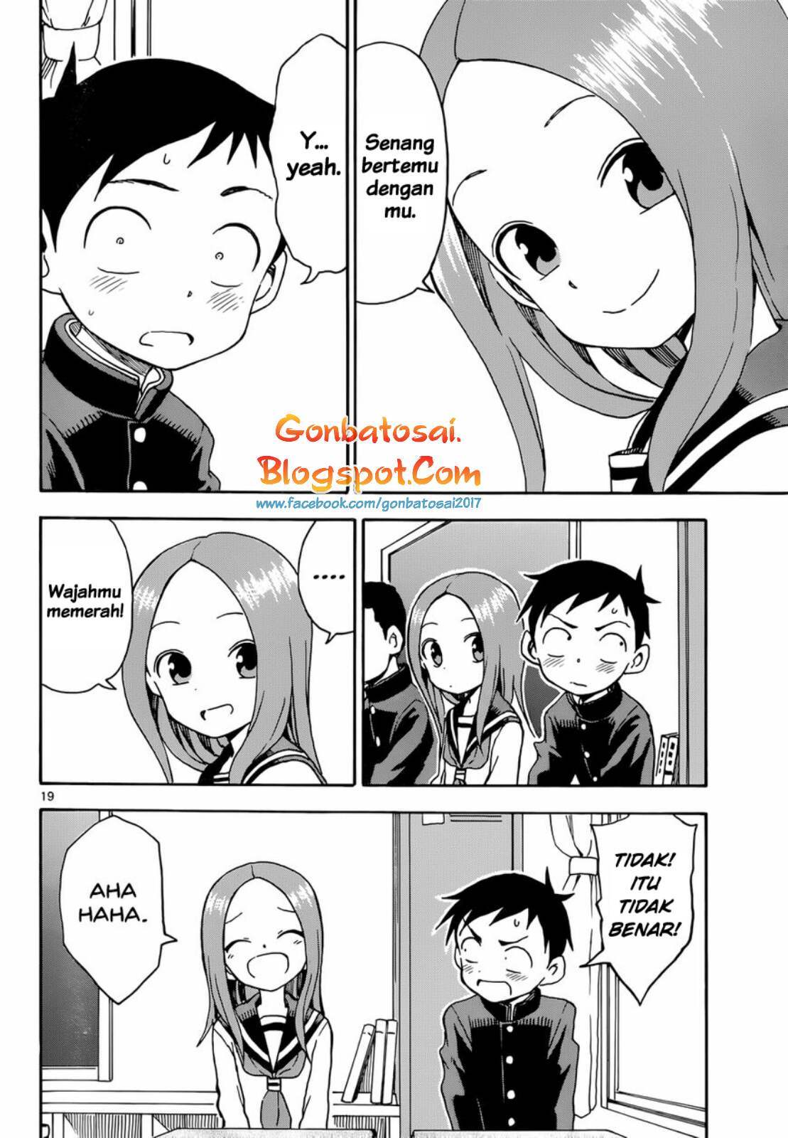 Karakai Jouzu no Takagi-san Chapter 48