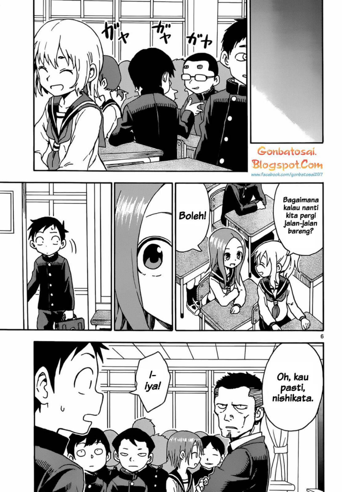 Karakai Jouzu no Takagi-san Chapter 48