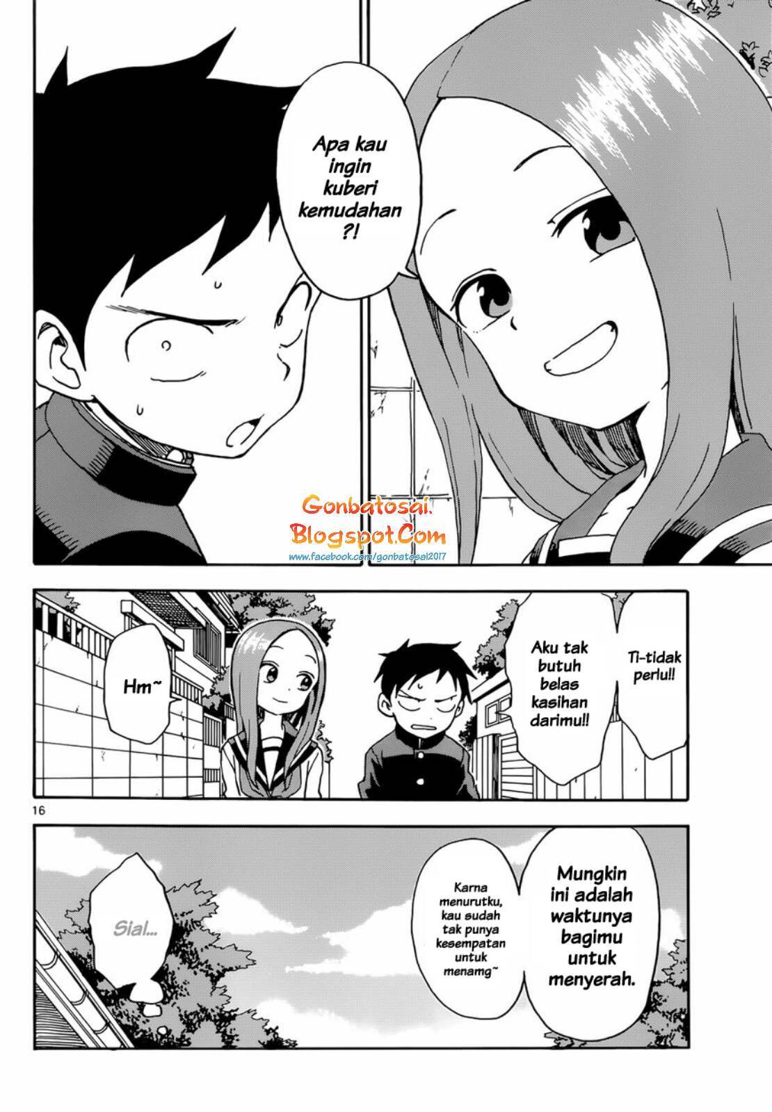 Karakai Jouzu no Takagi-san Chapter 49