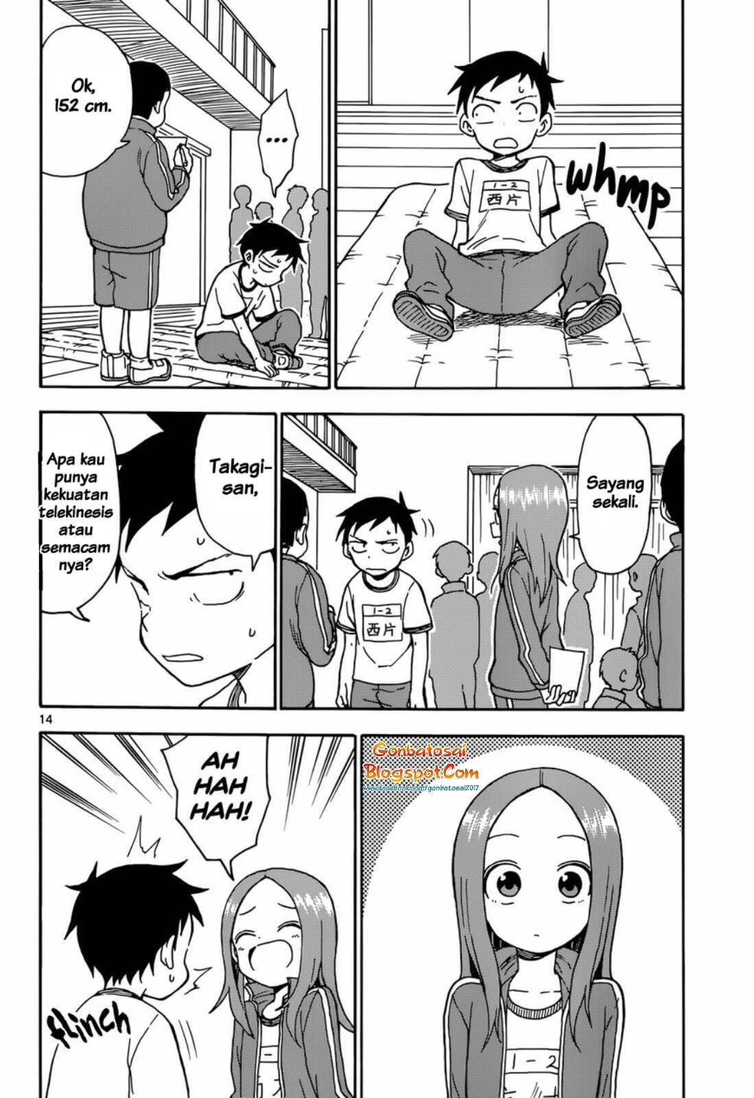 Karakai Jouzu no Takagi-san Chapter 51