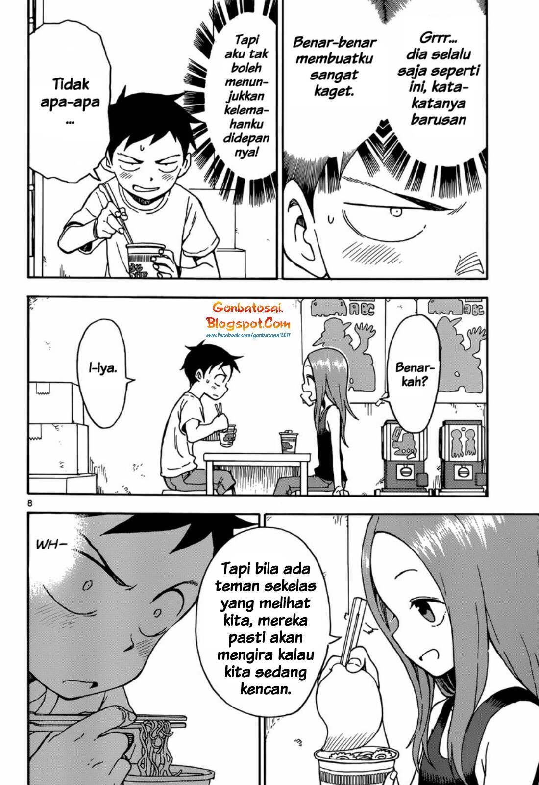 Karakai Jouzu no Takagi-san Chapter 53