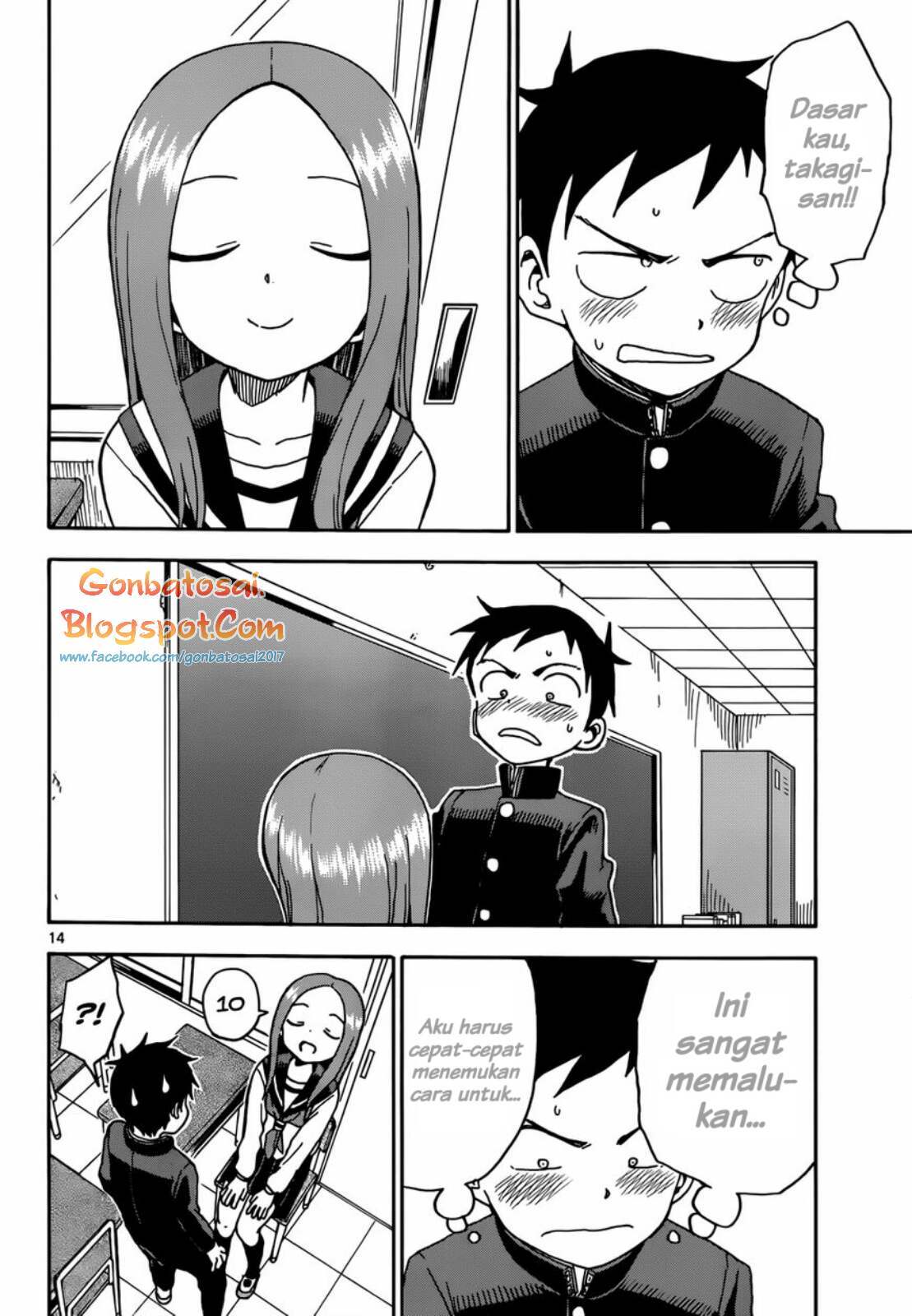 Karakai Jouzu no Takagi-san Chapter 56