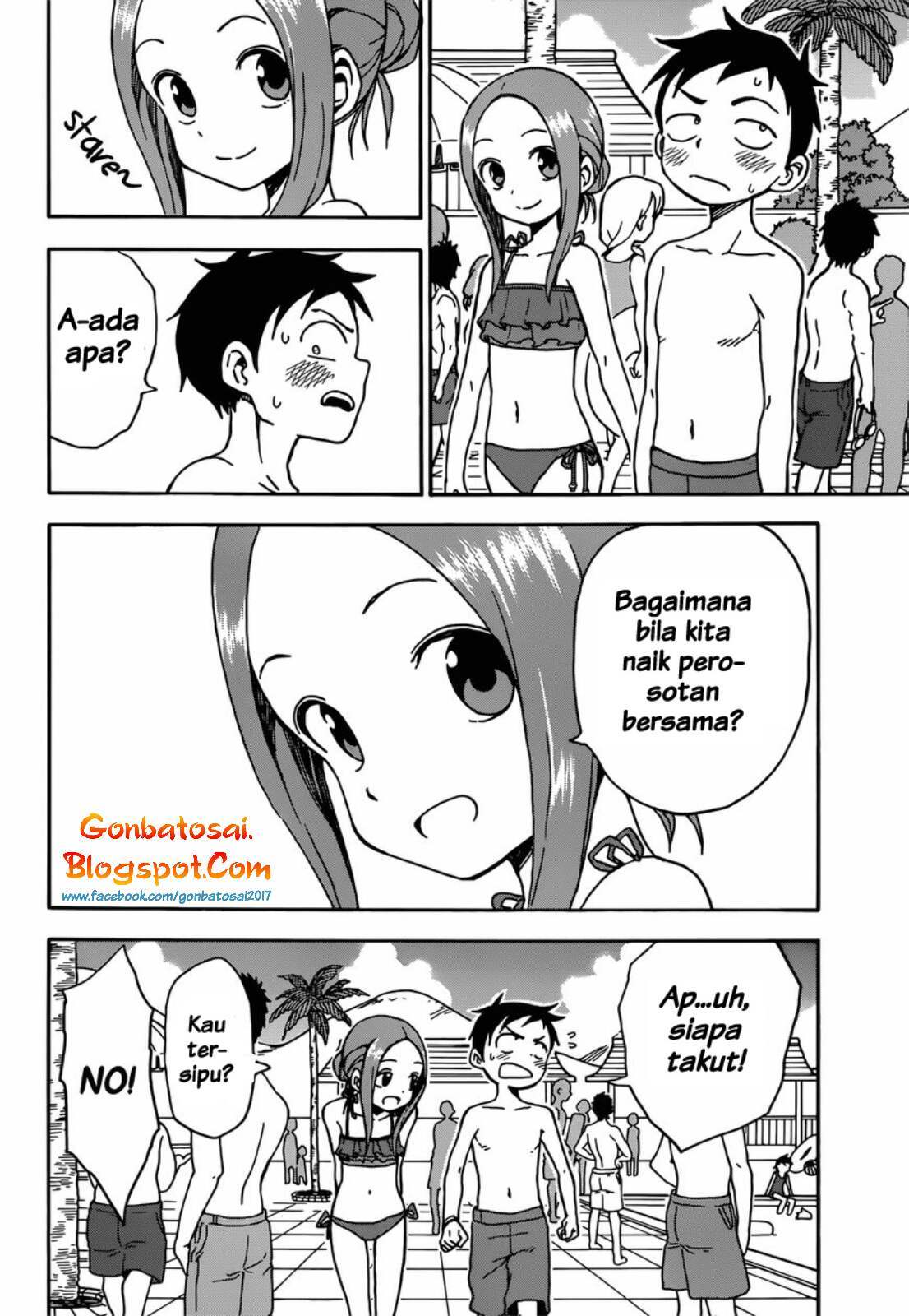 Karakai Jouzu no Takagi-san Chapter 58