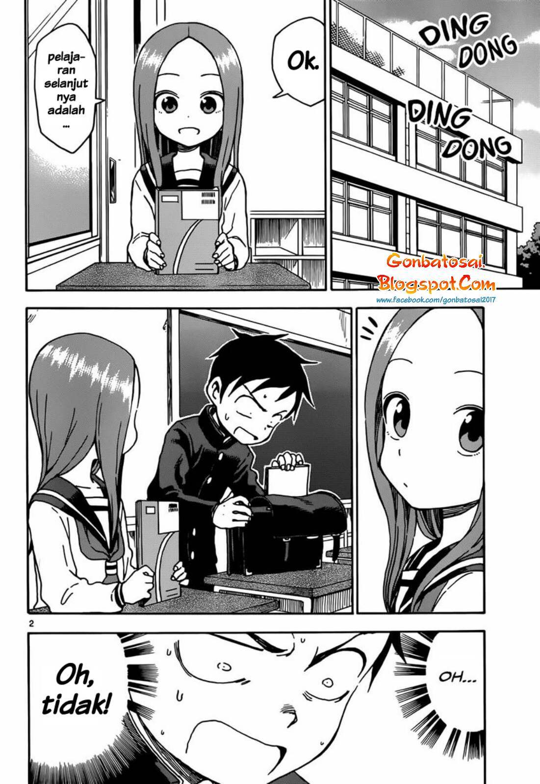 Karakai Jouzu no Takagi-san Chapter 61