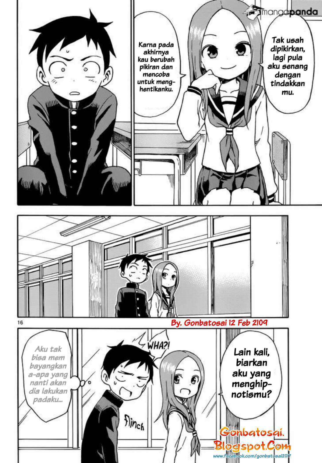 Karakai Jouzu no Takagi-san Chapter 63