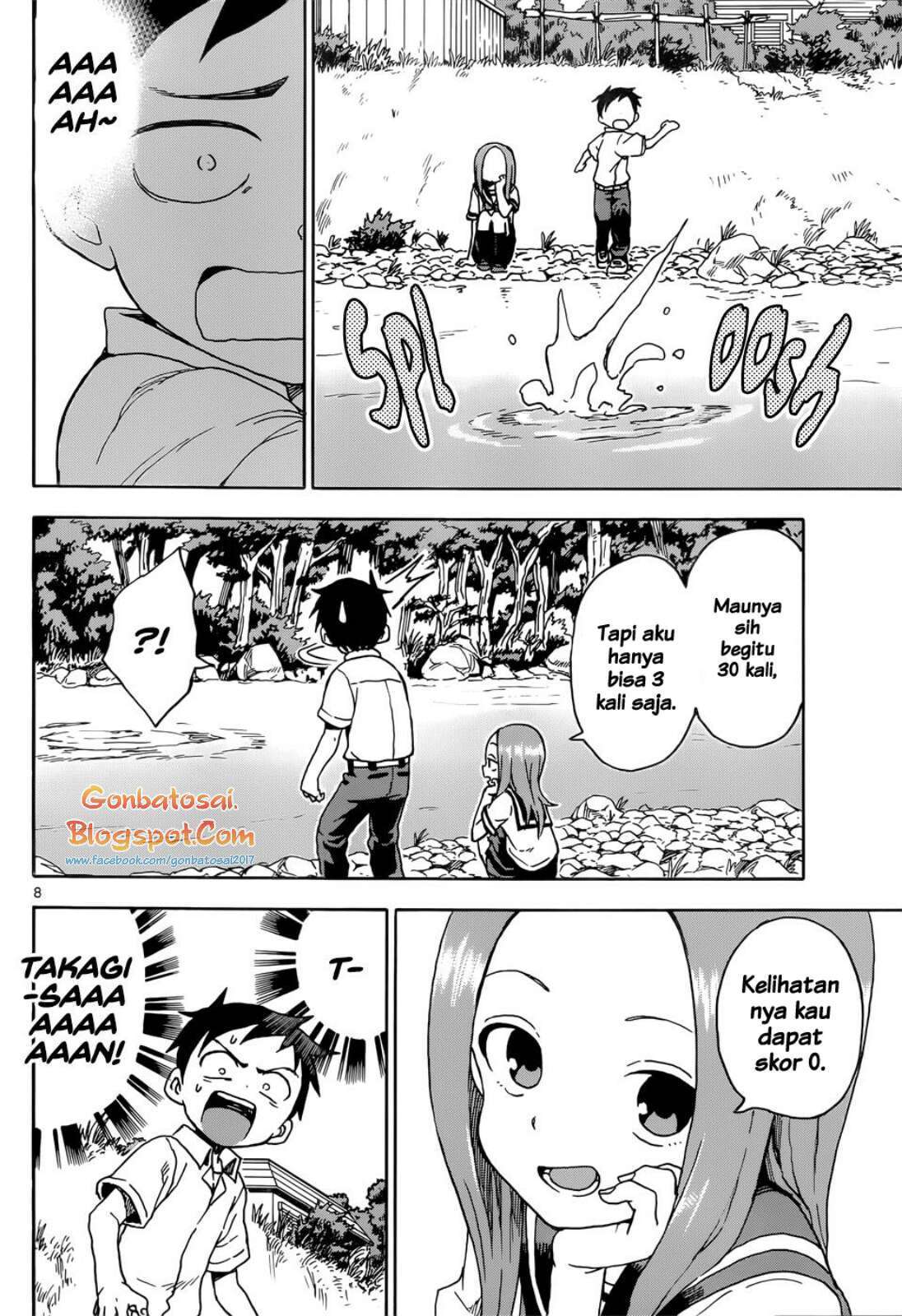 Karakai Jouzu no Takagi-san Chapter 64