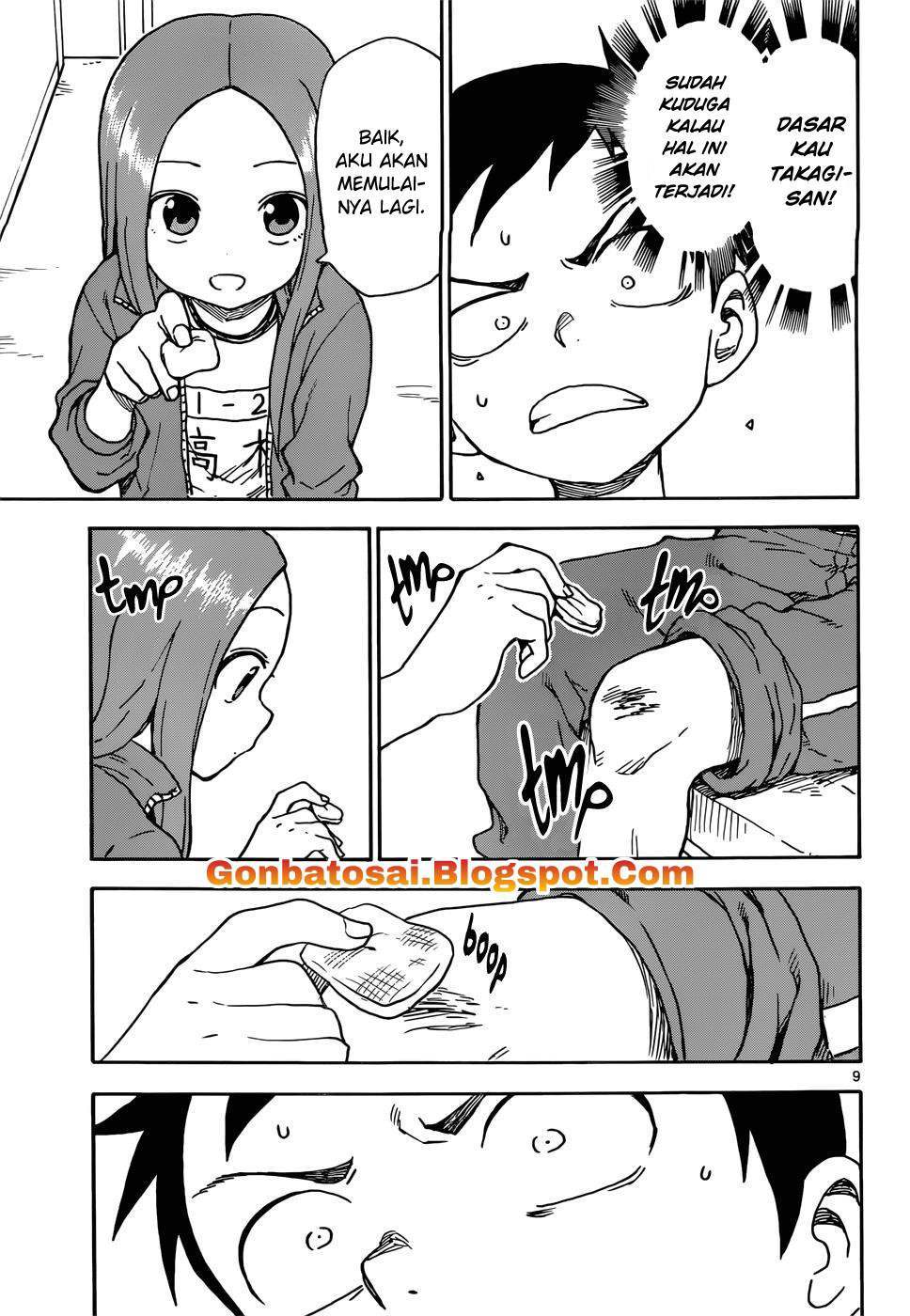 Karakai Jouzu no Takagi-san Chapter 68