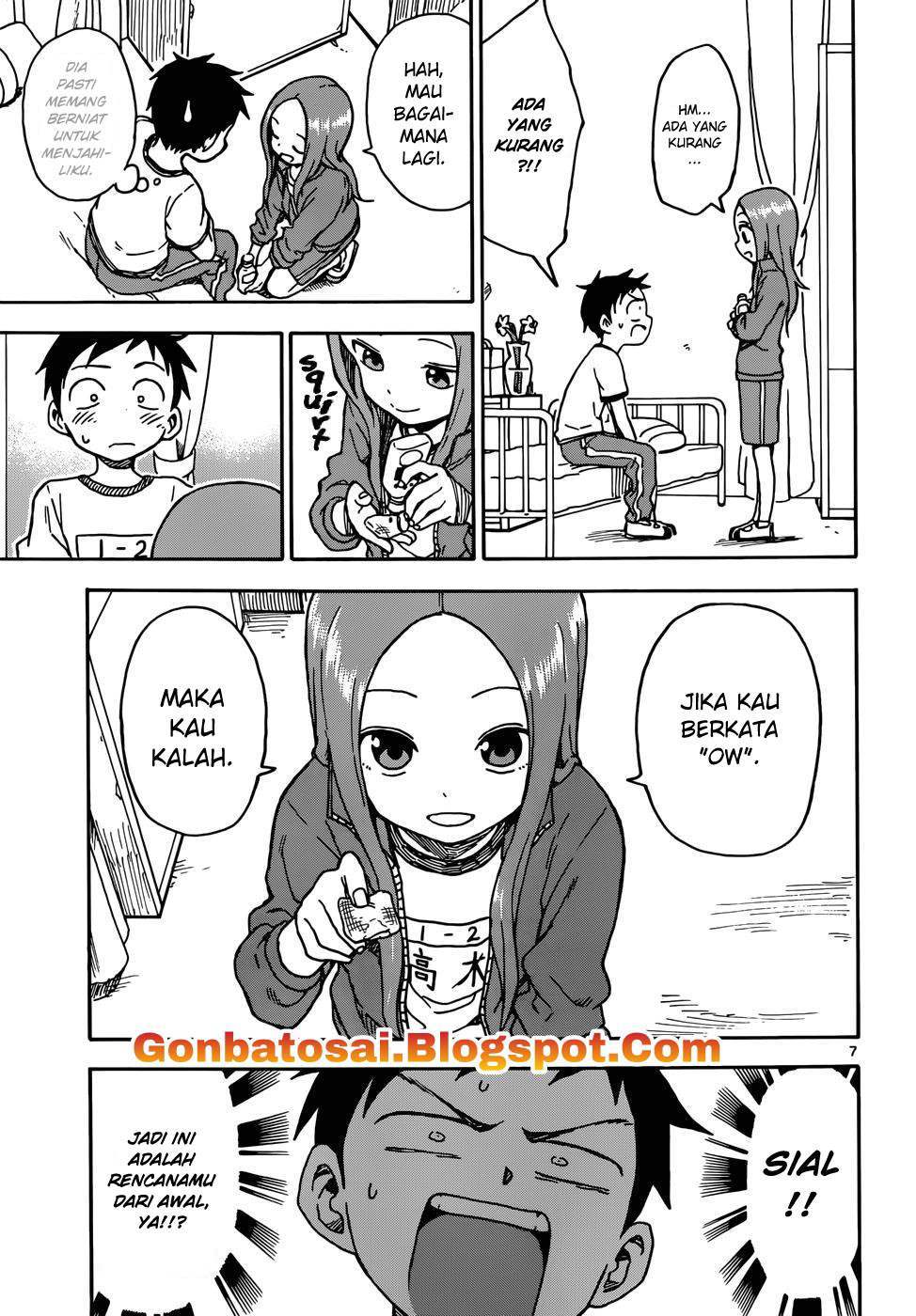 Karakai Jouzu no Takagi-san Chapter 68