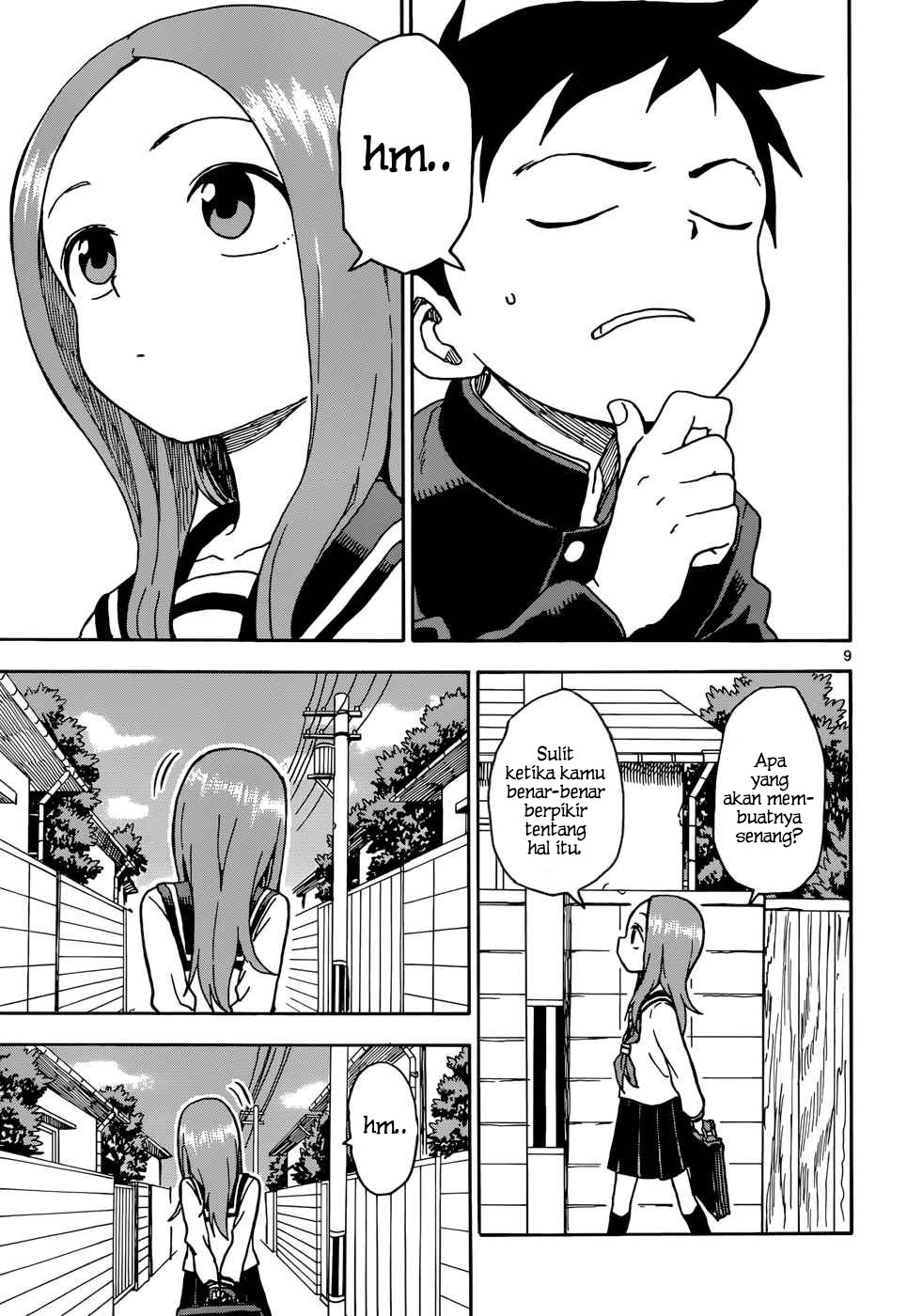 Karakai Jouzu no Takagi-san Chapter 76