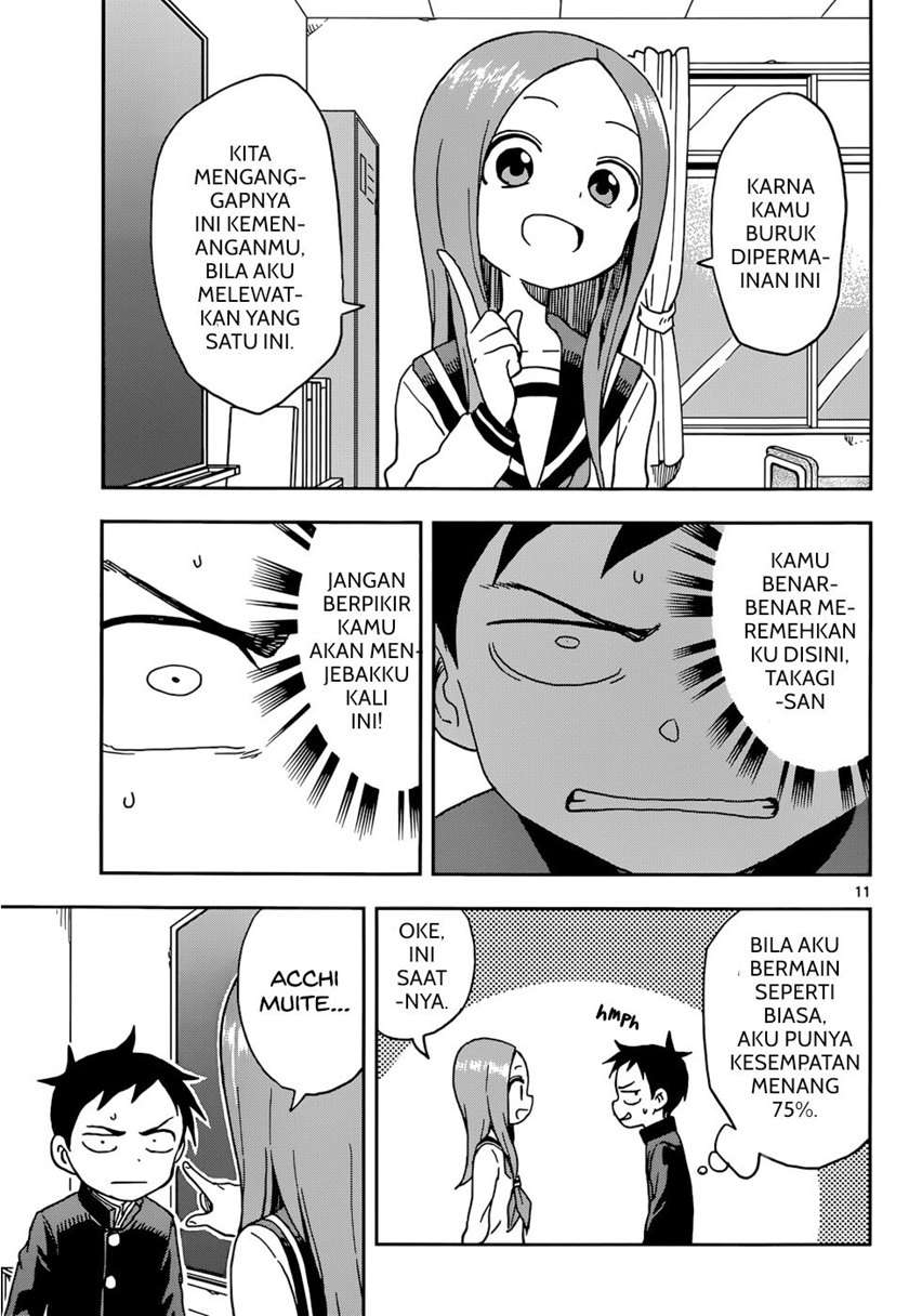 Karakai Jouzu no Takagi-san Chapter 80