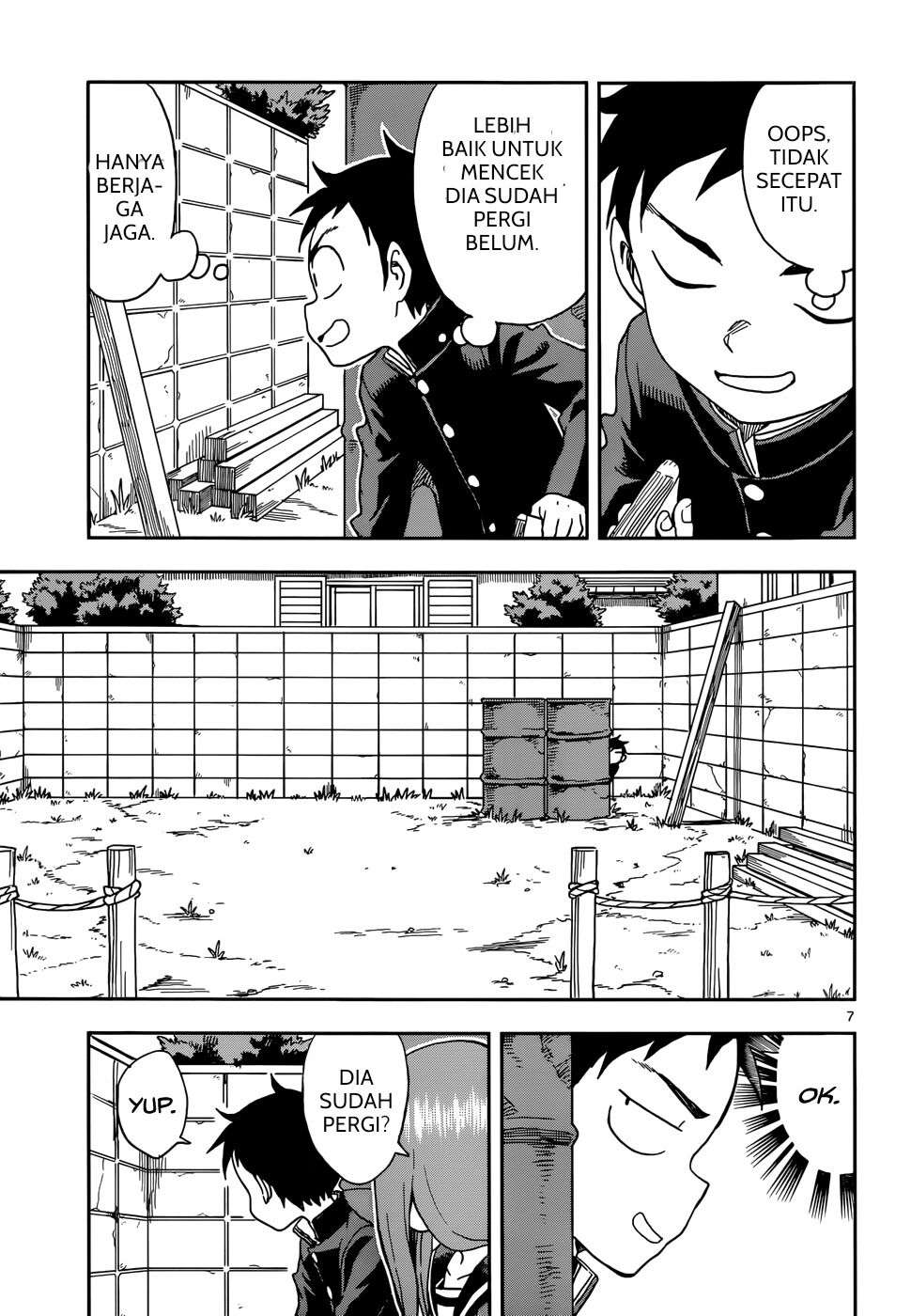 Karakai Jouzu no Takagi-san Chapter 82