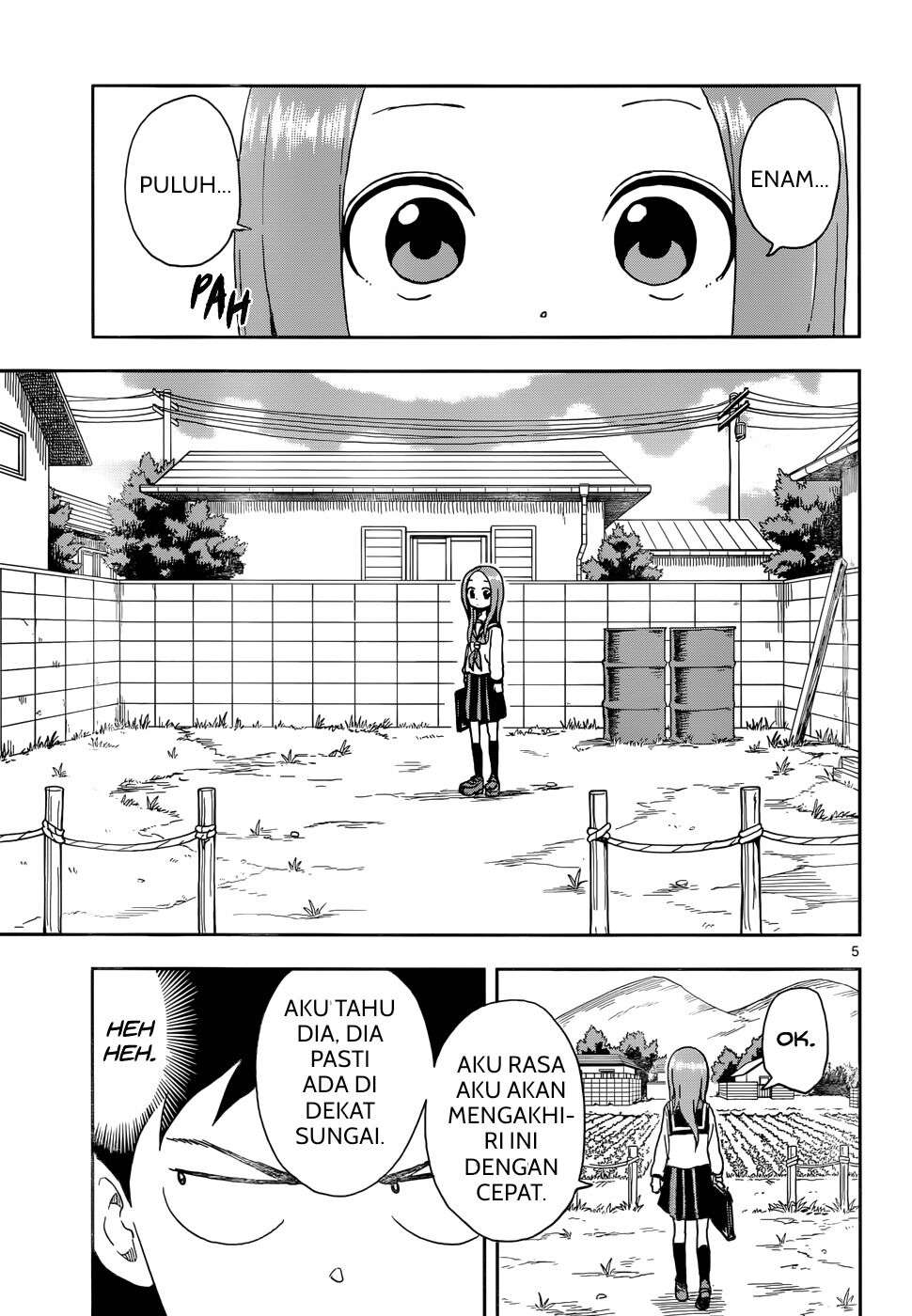 Karakai Jouzu no Takagi-san Chapter 82