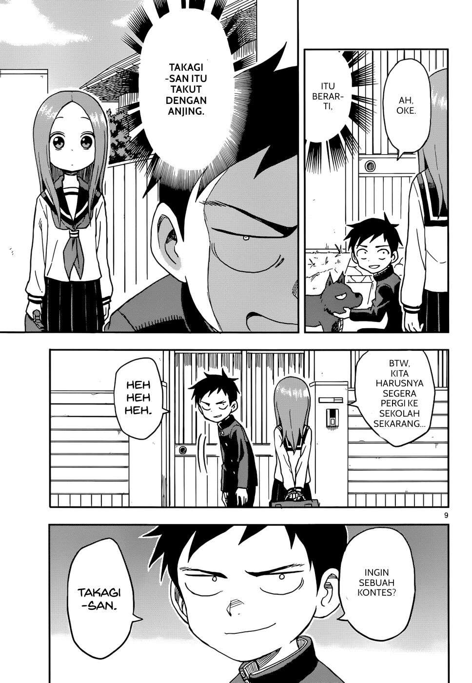 Karakai Jouzu no Takagi-san Chapter 85