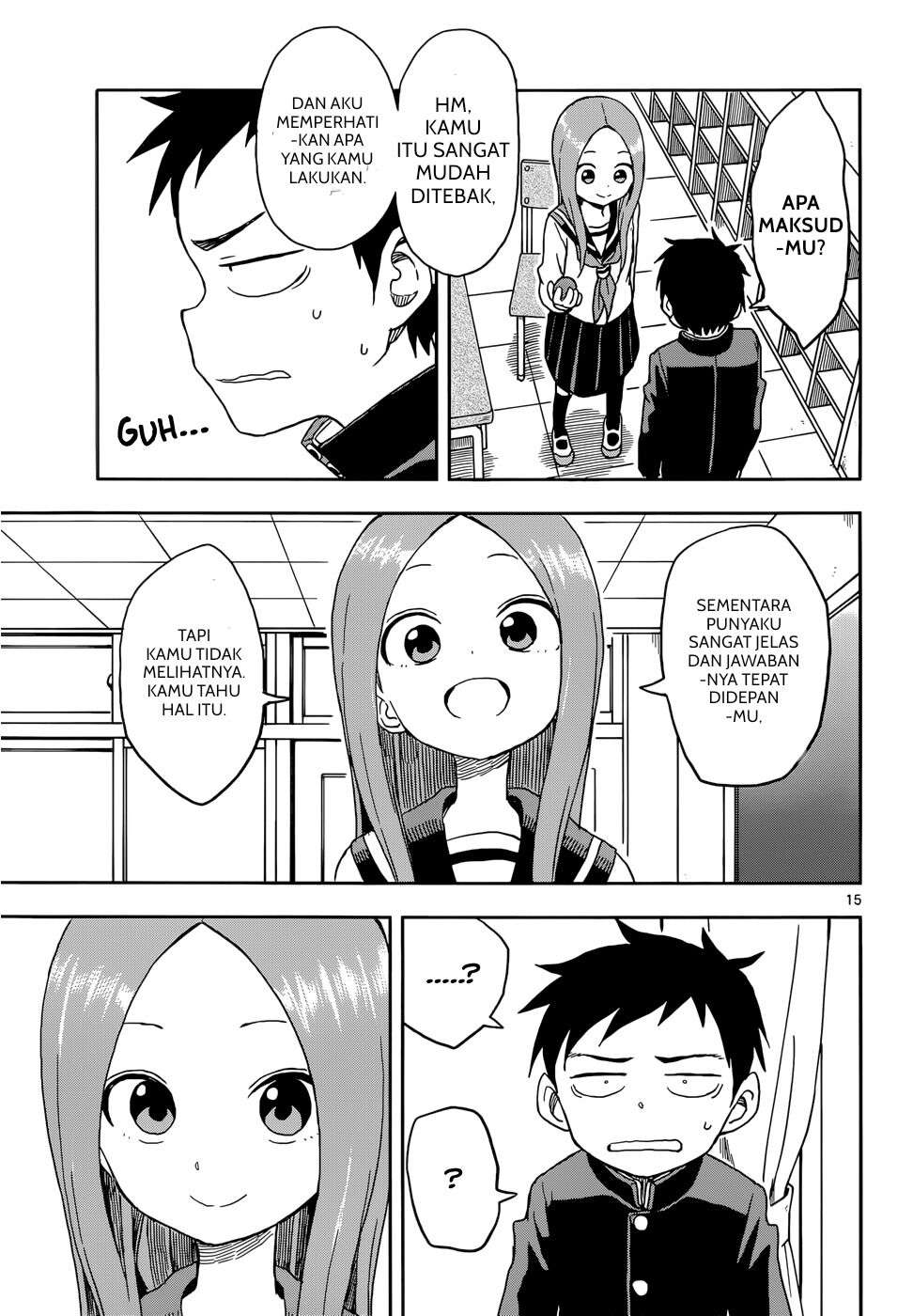 Karakai Jouzu no Takagi-san Chapter 87