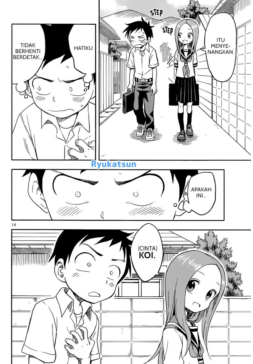 Karakai Jouzu no Takagi-san Chapter 89