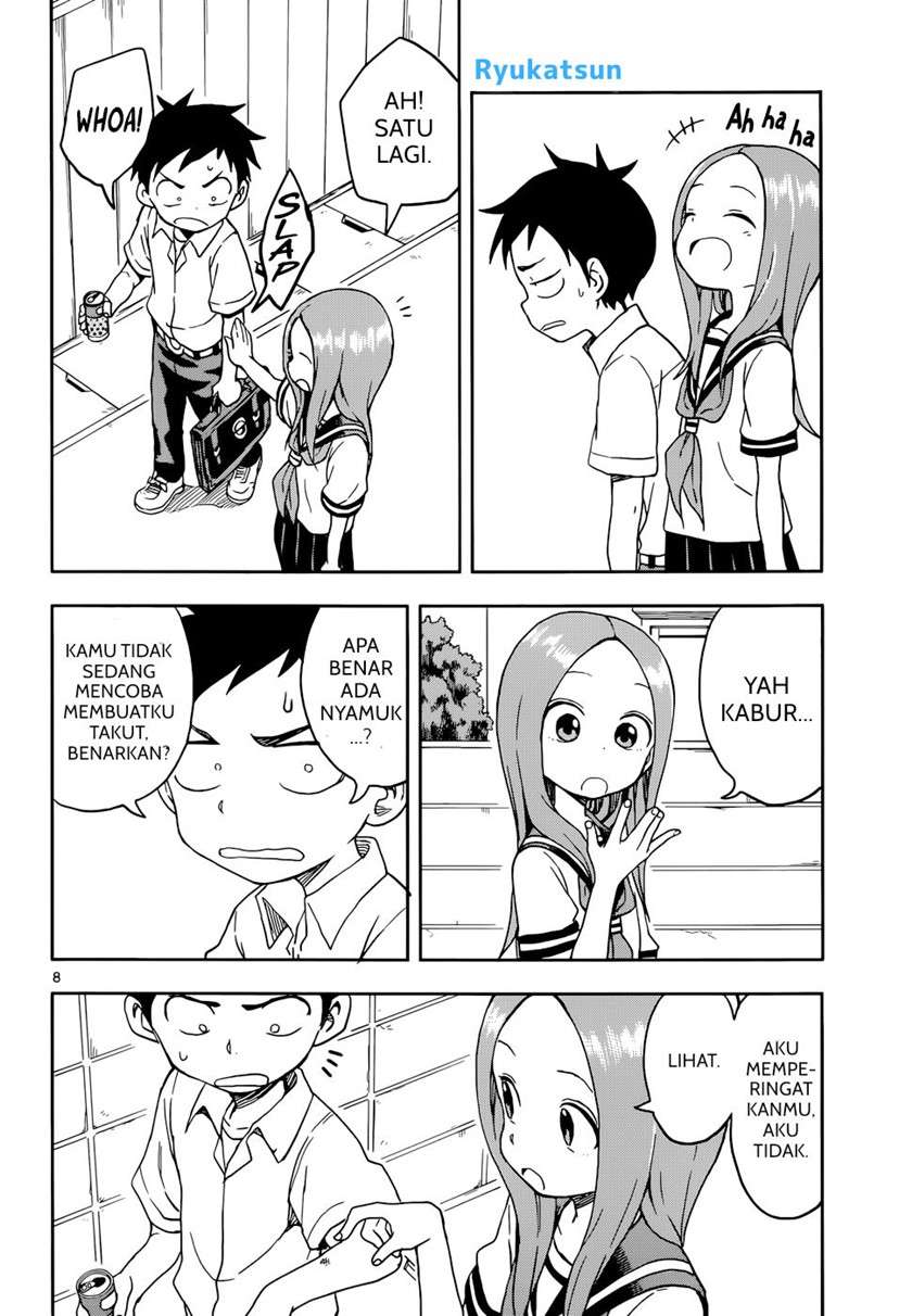 Karakai Jouzu no Takagi-san Chapter 90