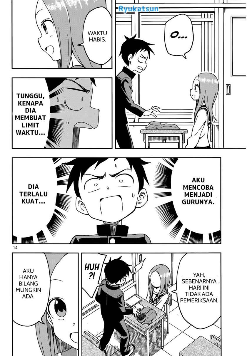 Karakai Jouzu no Takagi-san Chapter 91