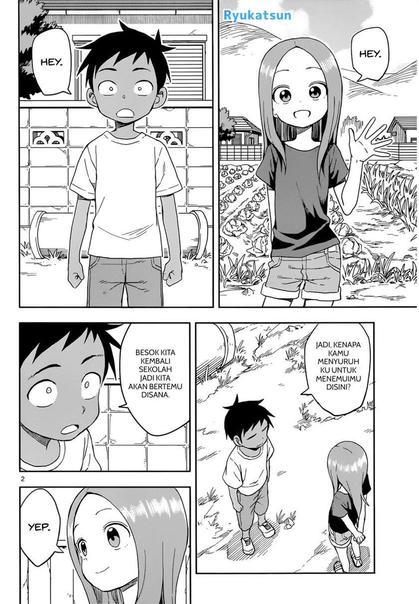 Karakai Jouzu no Takagi-san Chapter 92