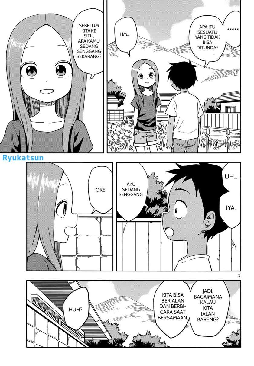 Karakai Jouzu no Takagi-san Chapter 92