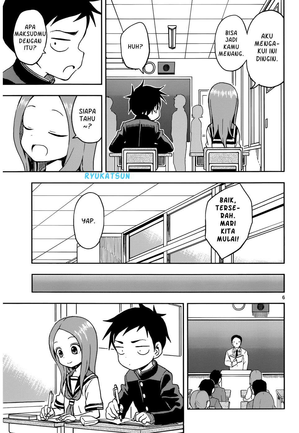 Karakai Jouzu no Takagi-san Chapter 95