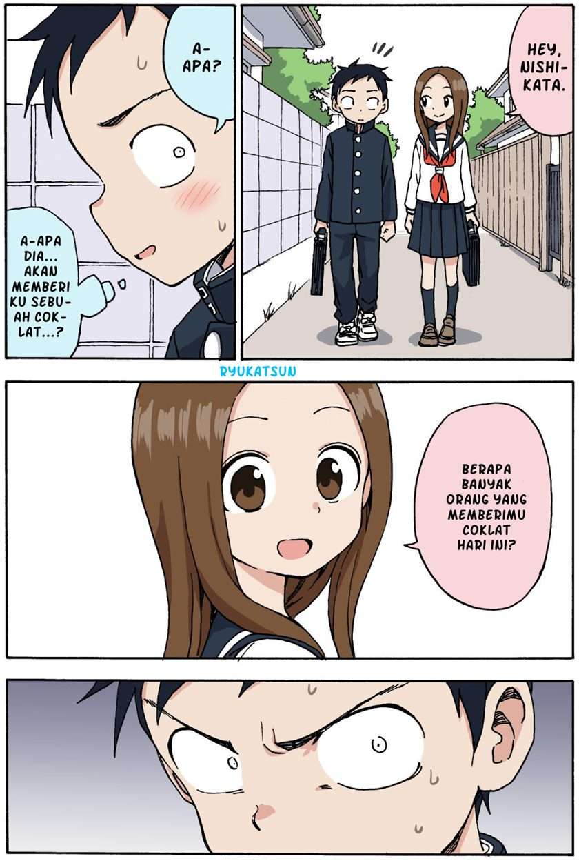 Karakai Jouzu no Takagi-san Chapter 98.5