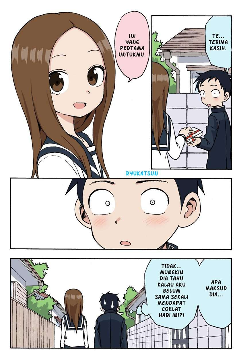 Karakai Jouzu no Takagi-san Chapter 98.5