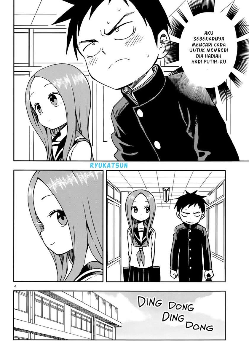 Karakai Jouzu no Takagi-san Chapter 99