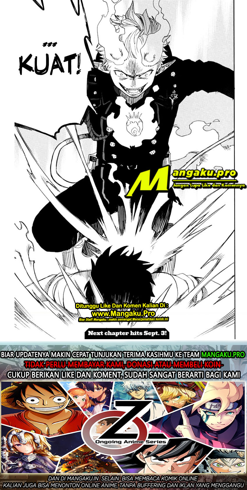 Ao no Exorcist Chapter 123