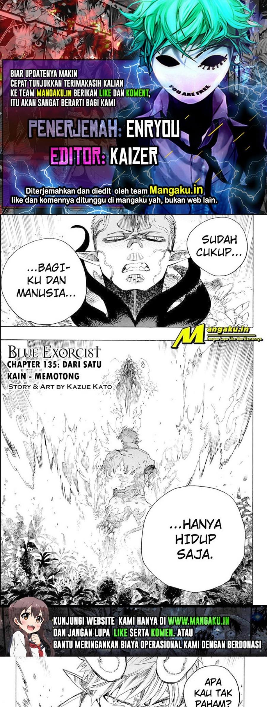 Ao no Exorcist Chapter 136
