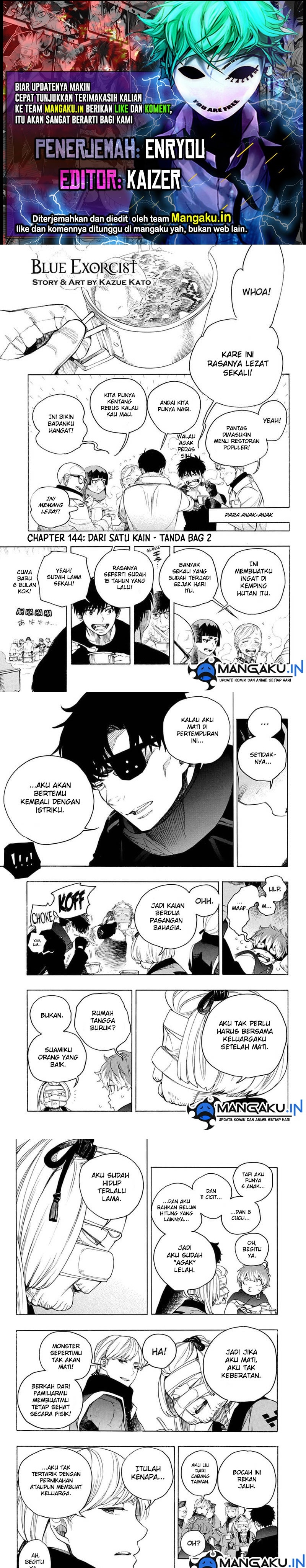 Ao no Exorcist Chapter 144.1