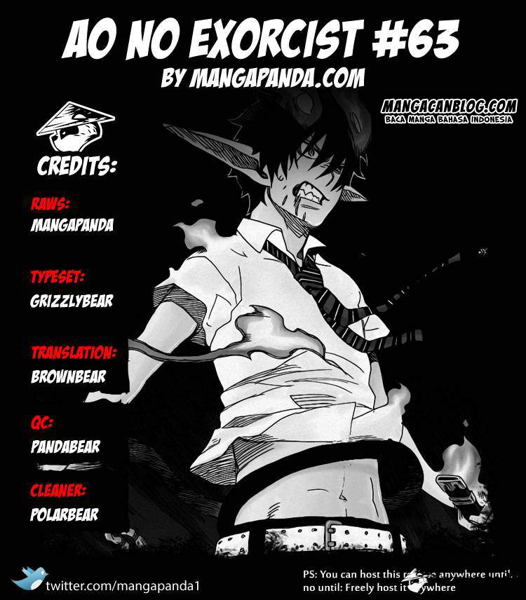 Ao no Exorcist Chapter 63