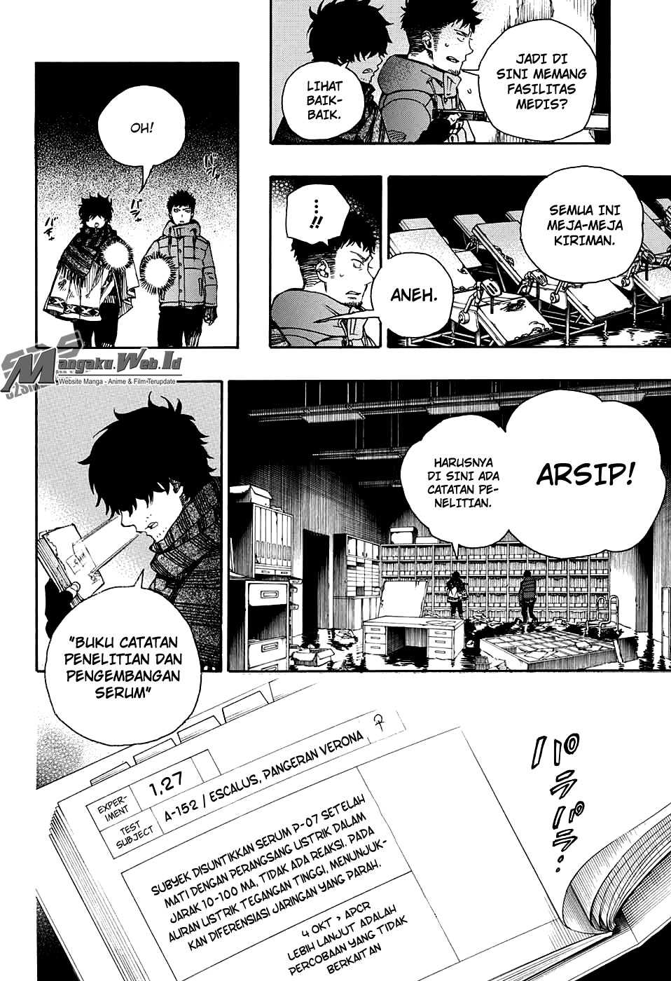 Ao no Exorcist Chapter 85