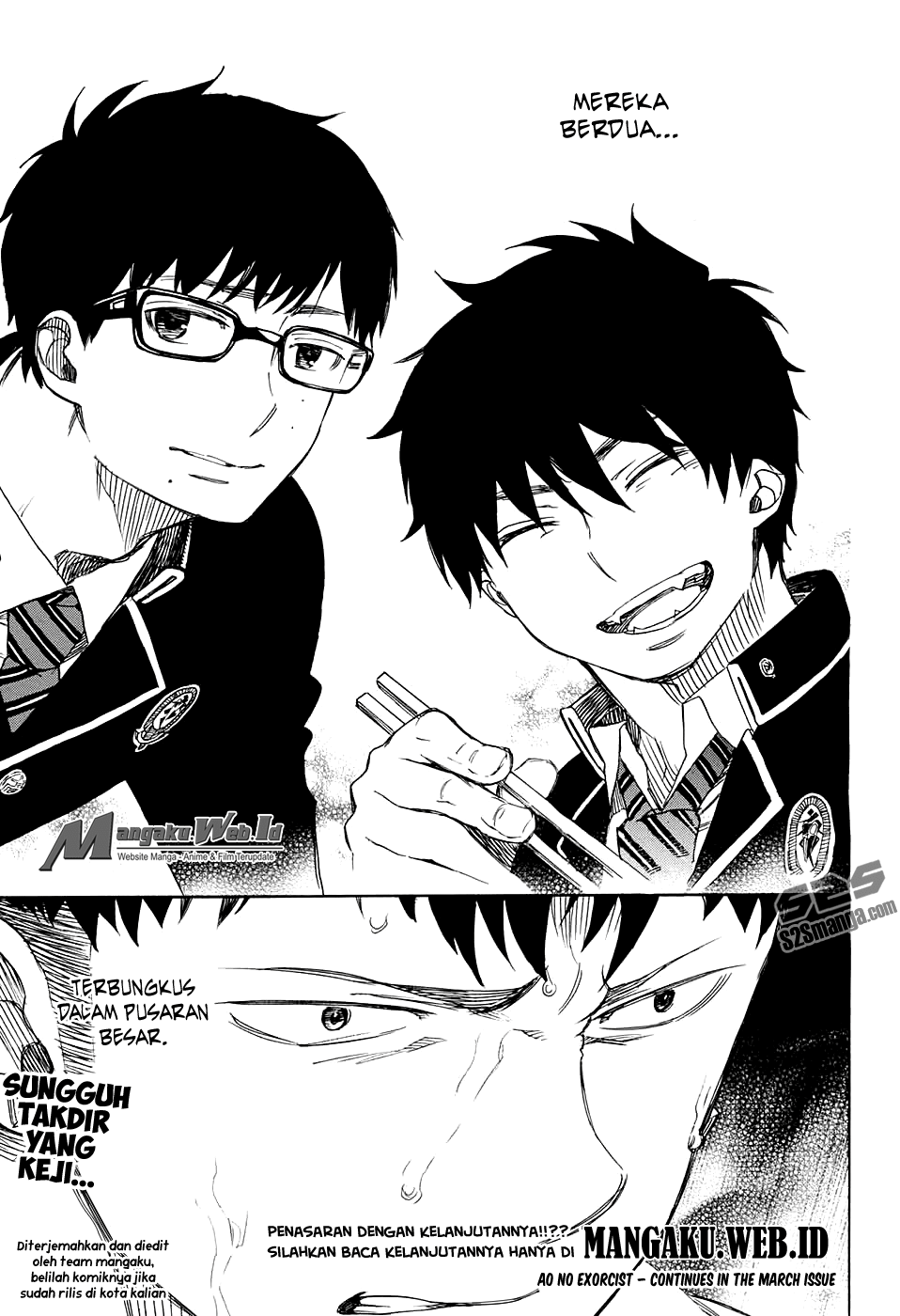 Ao no Exorcist Chapter 86