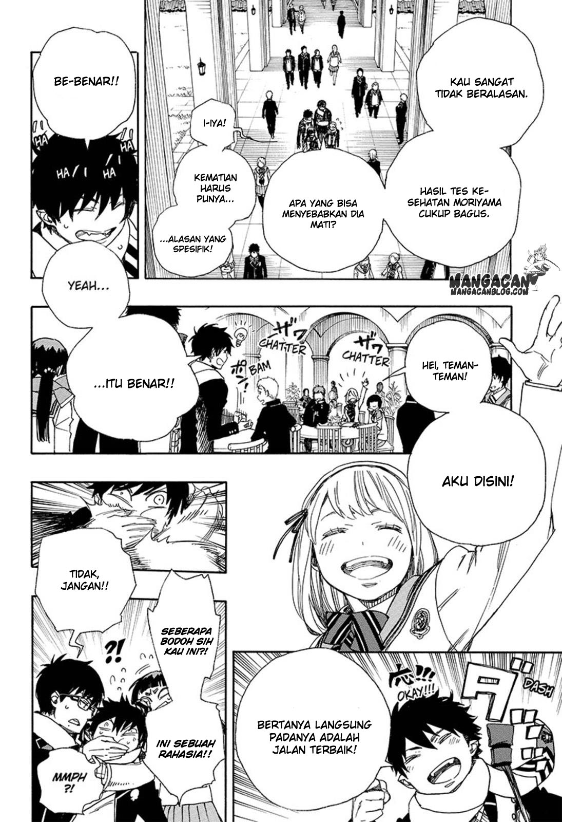 Ao no Exorcist Chapter 88