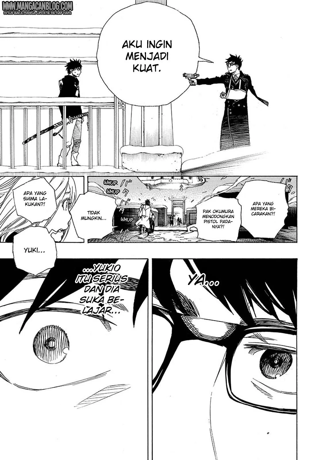 Ao no Exorcist Chapter 96