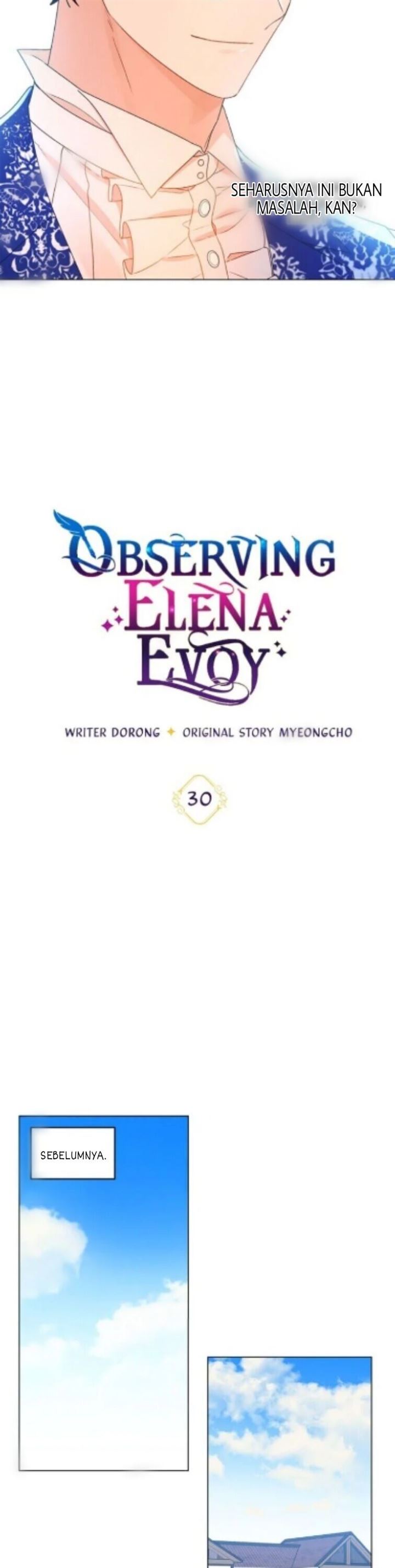 My Observational Diary of Elena Evoy Chapter 30