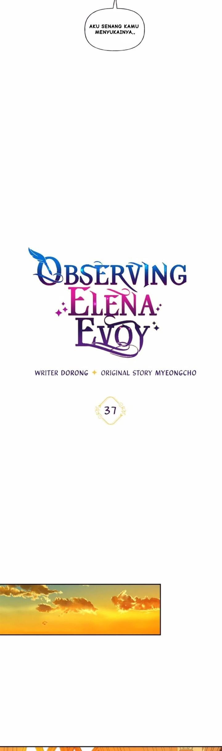 My Observational Diary of Elena Evoy Chapter 37