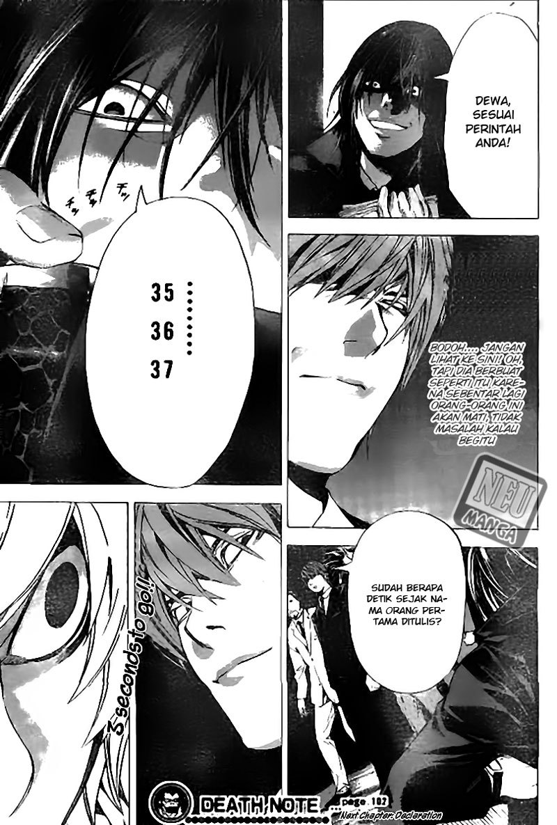 Death Note Chapter 102