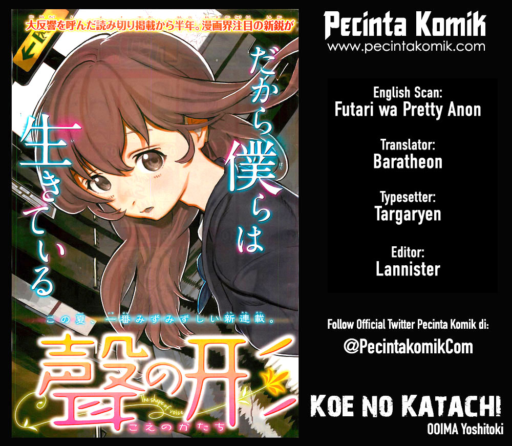 Koe no Katachi Chapter 21